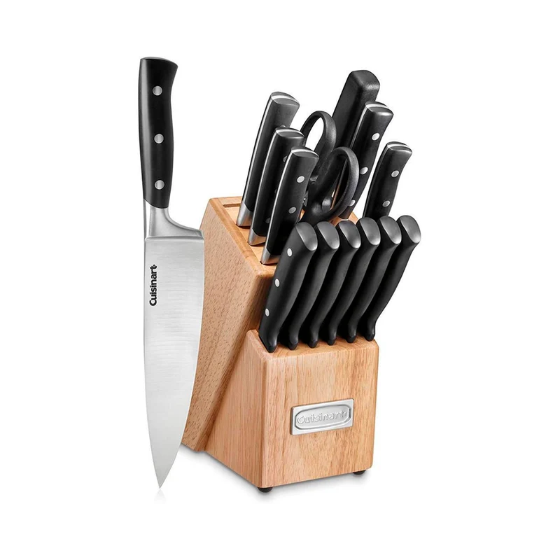 Juego de Cuchillos Cuisinart C77TR-15P Triple Remache con Cuchillería - 15 piezas