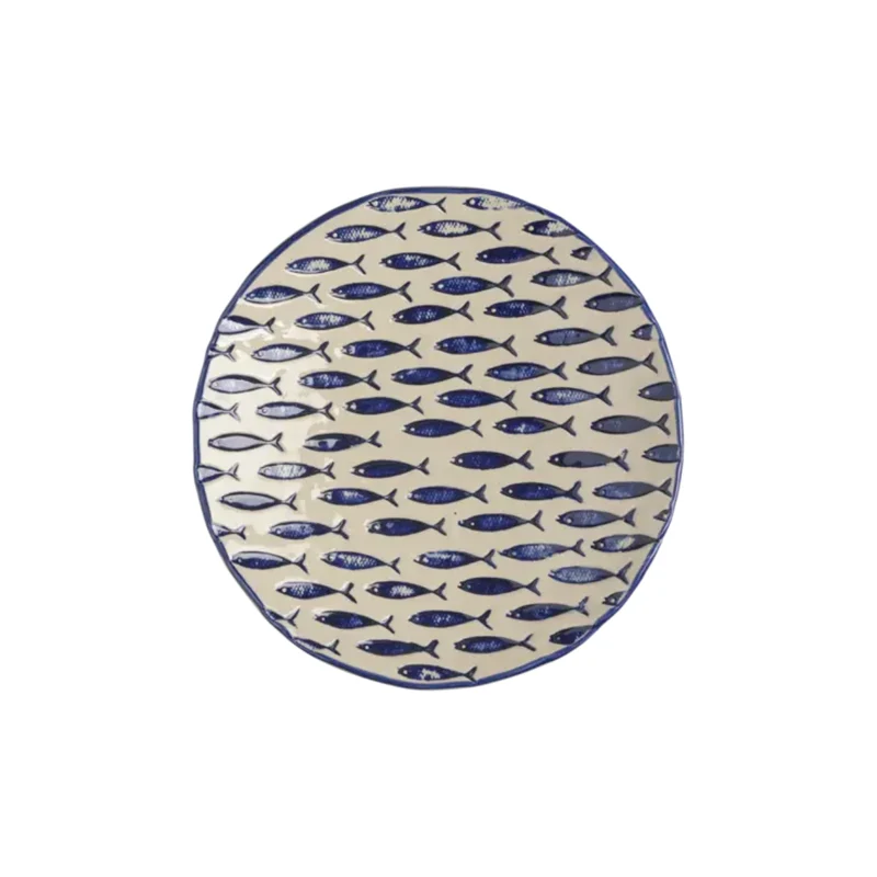Plato cerámico para servir Fish Affari of Sweden