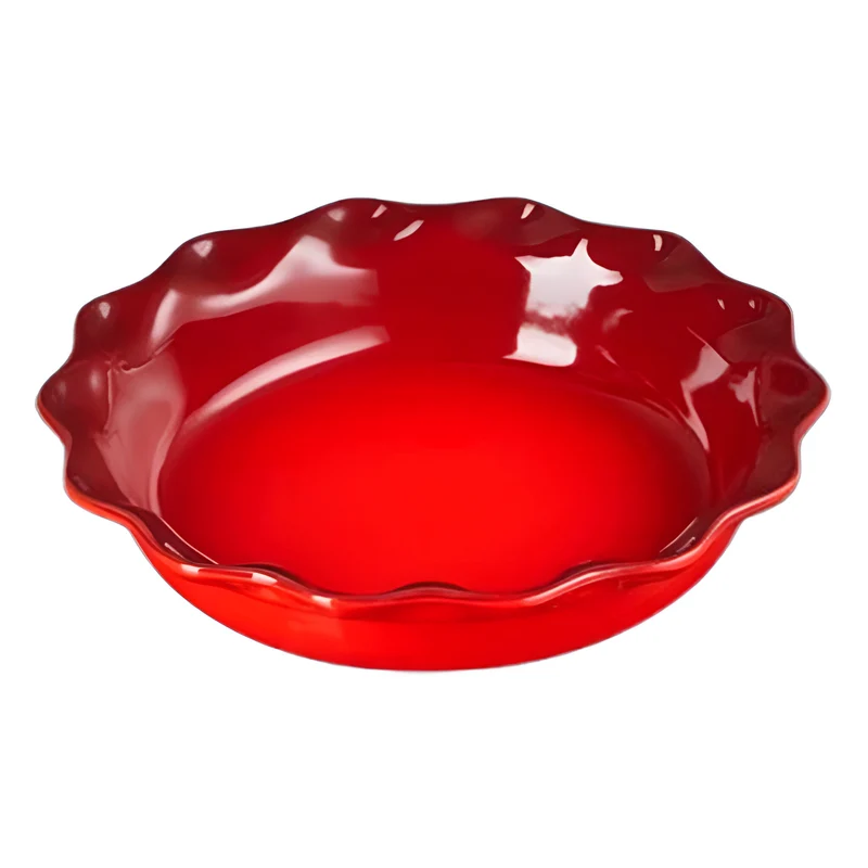 Molde cerámico redondo para tartas Heritage Le Creuset