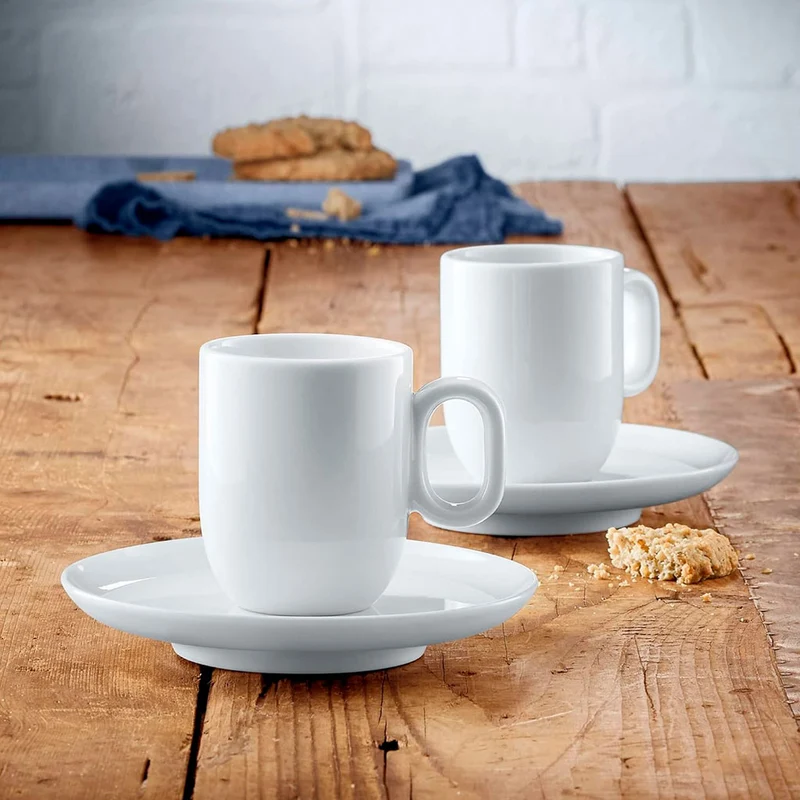 Set de 2 tazas con 2 platos Barista WMF