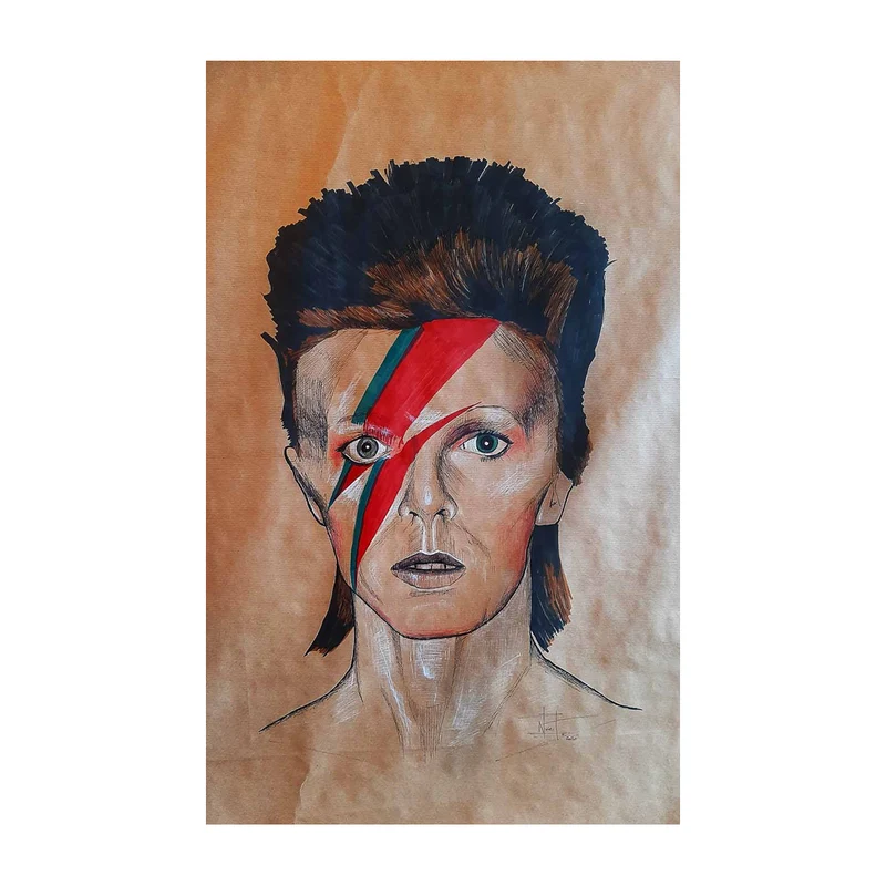 DAVID BOWIE por NURIA PRIETO