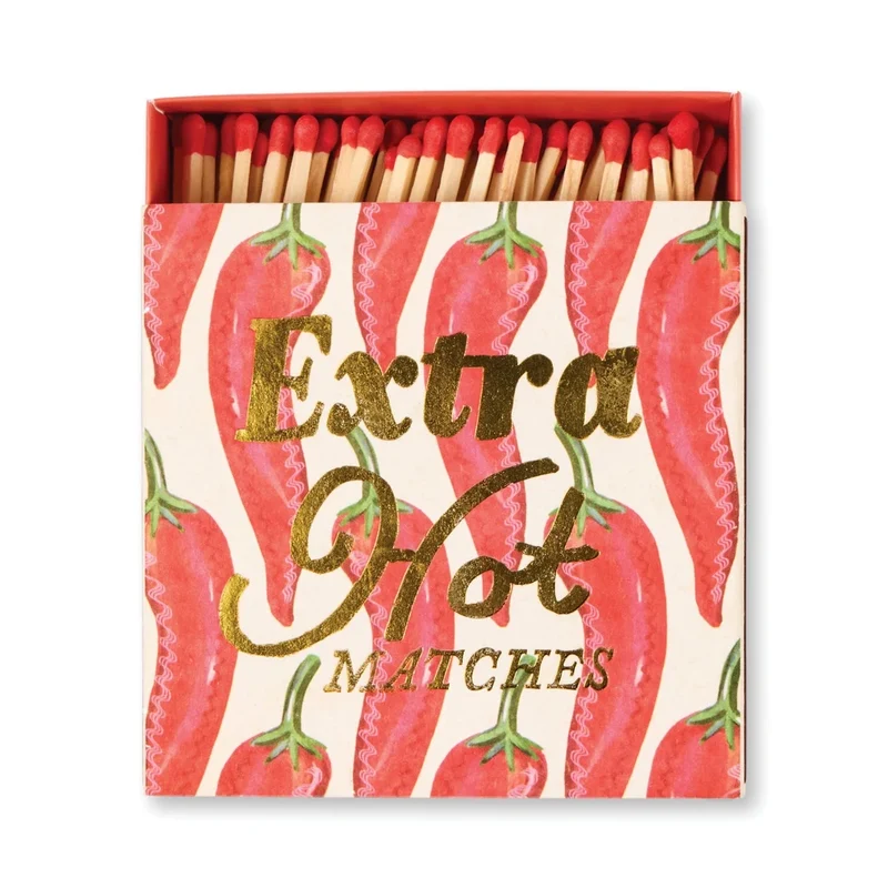 Caja de Cerillas Cuadrada - Extra Hot