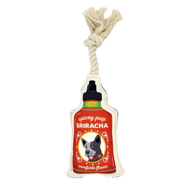 Juguete de cuerda para perros - Sriracha