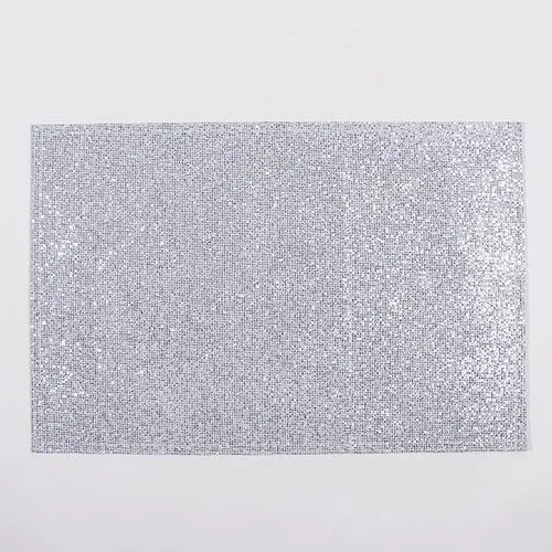 Individual GLIMMERA Prateado 45x30cm