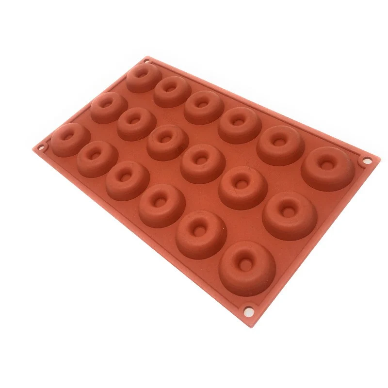 Molde silicona forma savarin 18 cavidades