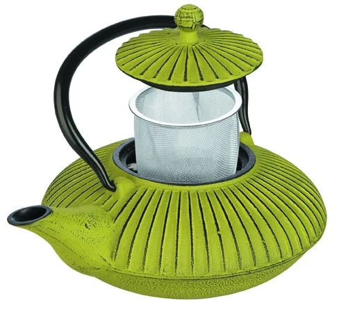TETERA HIERRO FUNDIDO VERDE 0,78L