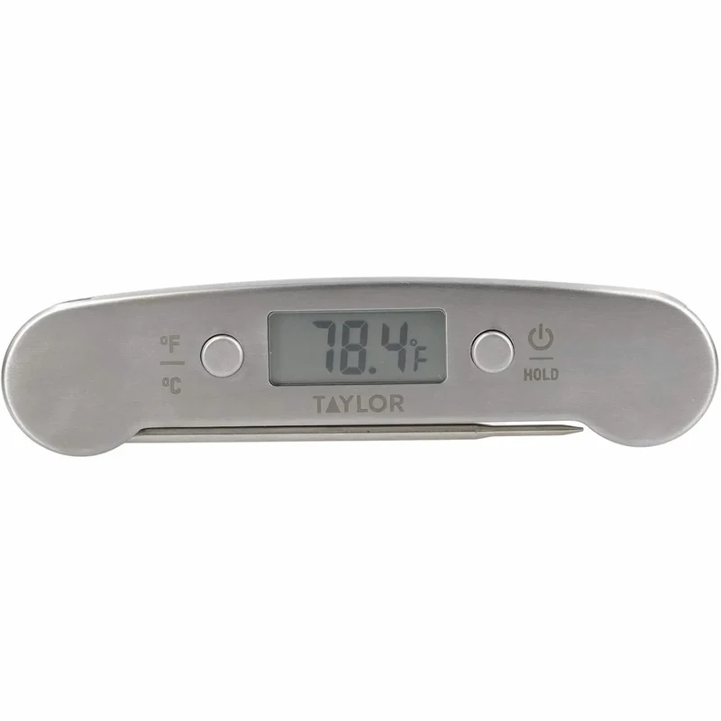 TERMOMETRO PLEGABLE TAYLOR SONDA ACERO INOX 16 x 3,5 cm