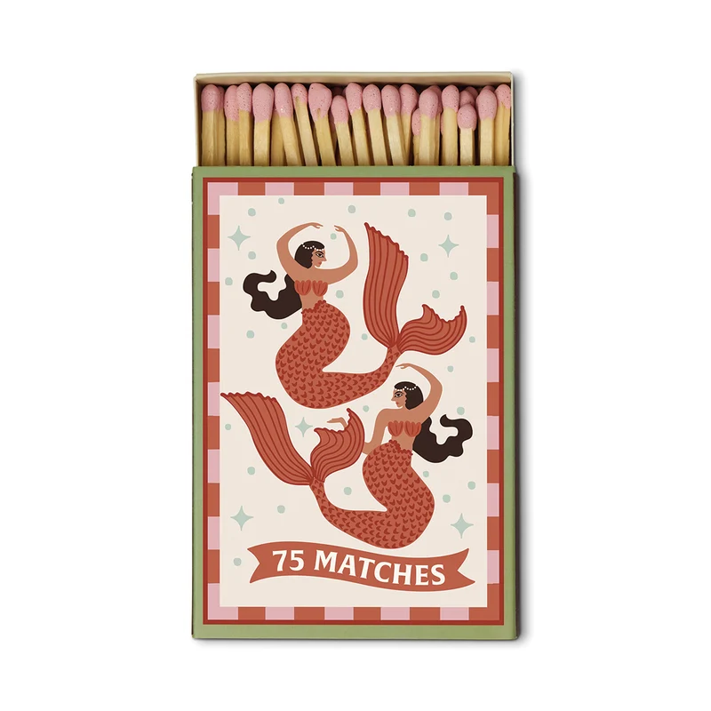 A Dopo Caja de Cerillas Mermaid & Moon - Pink