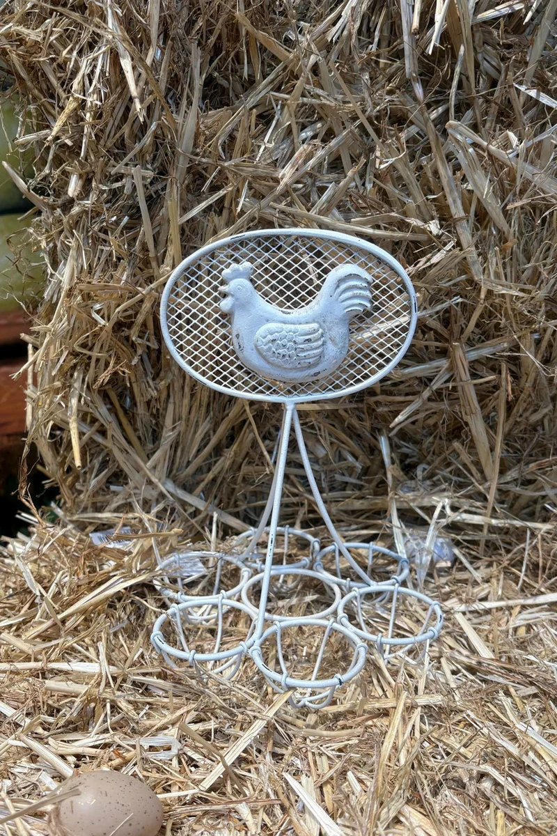 Soporte Para Huevos Diseño Gallina