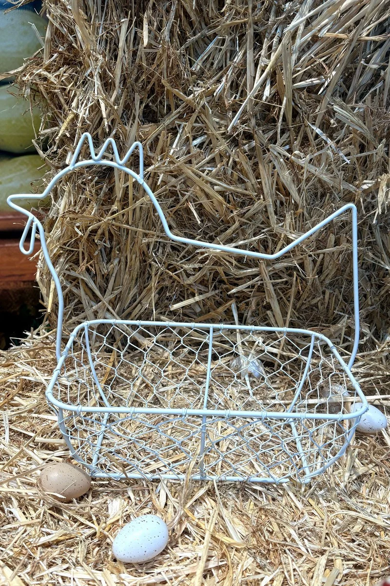 Cesta Diseño Gallina De Hierro