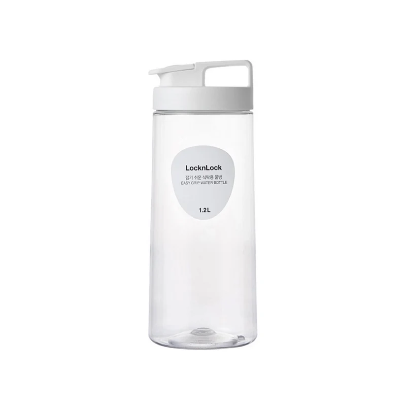 Jarra PET Easy Grip 1.2 L Tapa Blanca