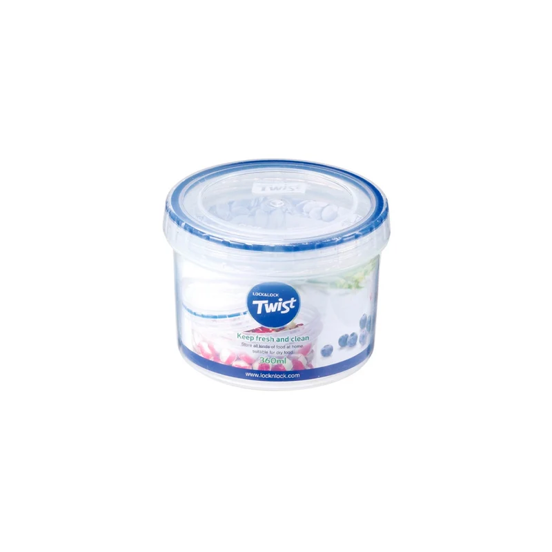 Envase Redondo Twist 360 ml LocknLock
