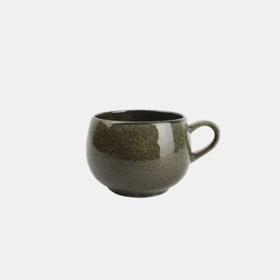 Taza de porcelana para café Curvo. Varias capacidades - 4 Uds.