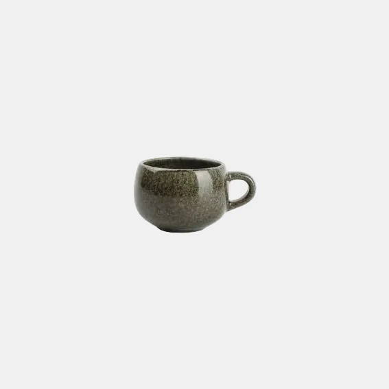 Taza de porcelana para café moka Curvo. 8 cl - 4 Uds.