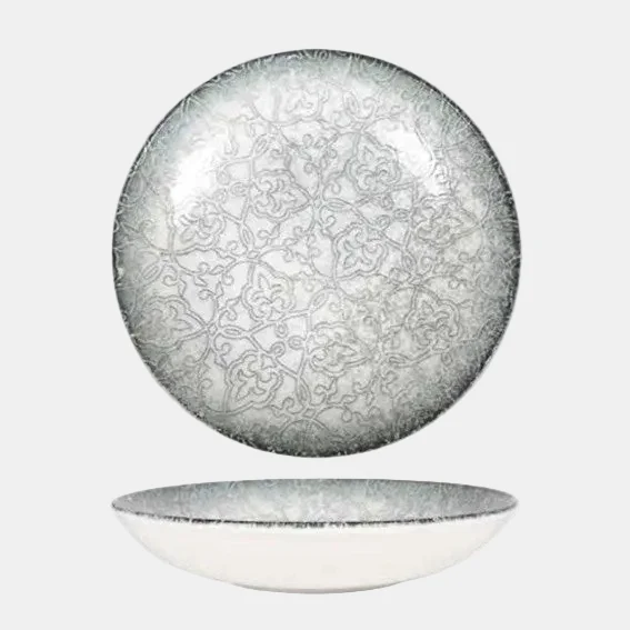 Plato hondo de porcelana Gourmet Tequendama ø23 x 4 cm. - 6 Uds.