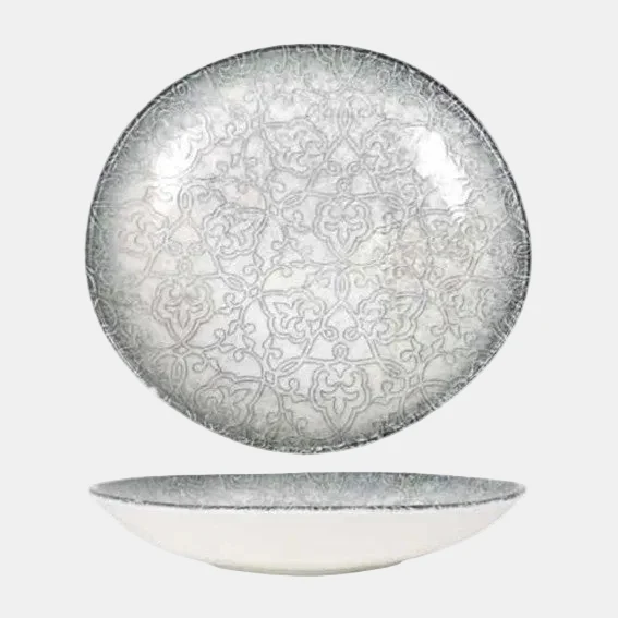 Plato hondo de porcelana Tango Tequendama. 26 x 24 cm - 6 Uds.