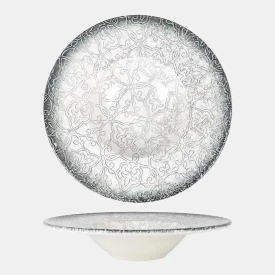 Plato rissoto de porcelana Banquet Tequendama. ø28 cm - 6 Uds.