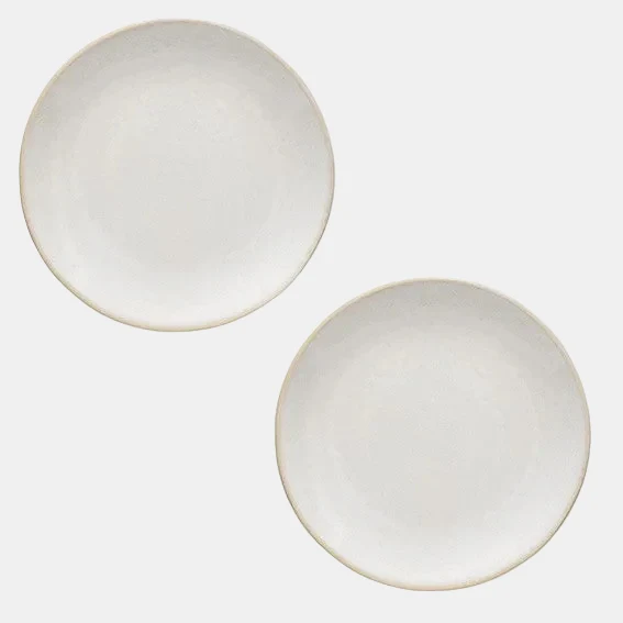 Plato coupe de gres Roda blanco. ø22 cm - 6 Uds.