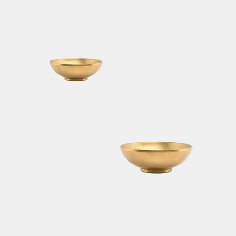 Bowl acero inox oro viejo. Varias medidas - 6 Uds.