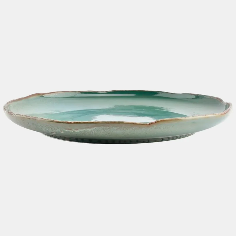 Plato llano irregular Filo Opal. Varias medidas y unidades