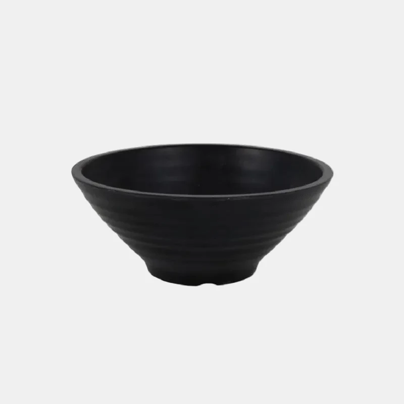 Bol negro Ramen. ø24 x 9 cm - 6 Uds.