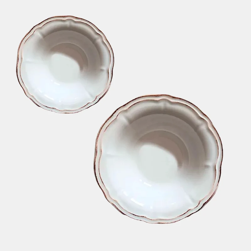 Bol colonial vintage. ø16 cm - 6 Uds.
