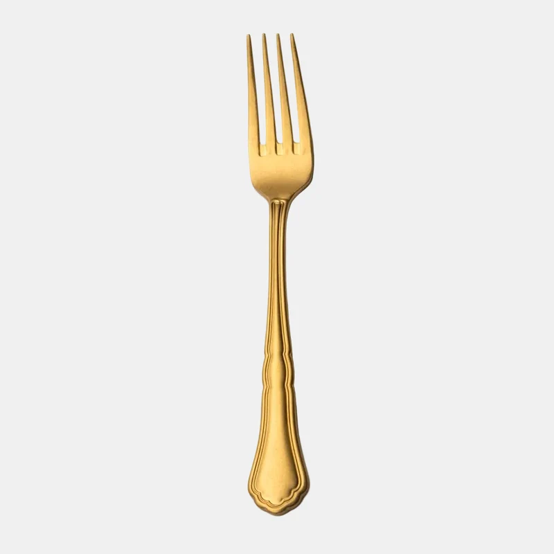 Tenedor postre Florencia Vintage Gold. 14.4 cm - 12 Uds