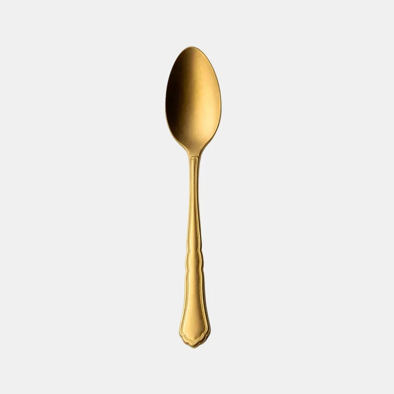 Cuchara postre Florencia Vintage Gold. 17.4 cm - 12 Uds.