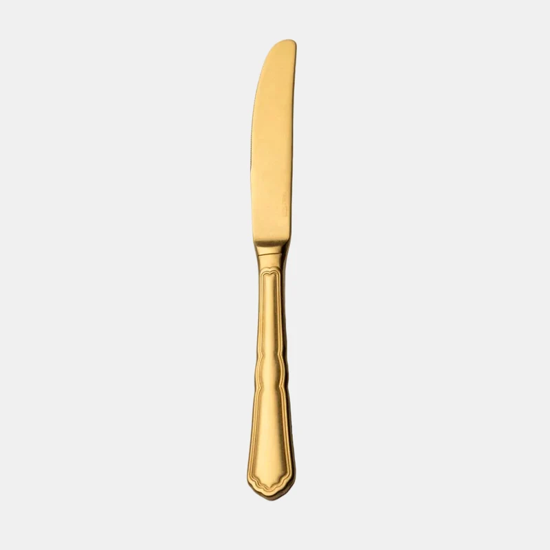 Cuchillo de mesa Florencia Vintage Gold. 24 cm - 12 Uds