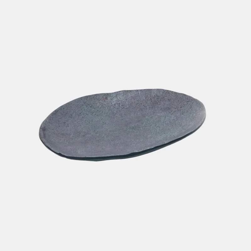 Plato oval Stonehenge. 24.1 x 17.2 x 3.5 cm - 1 Ud.