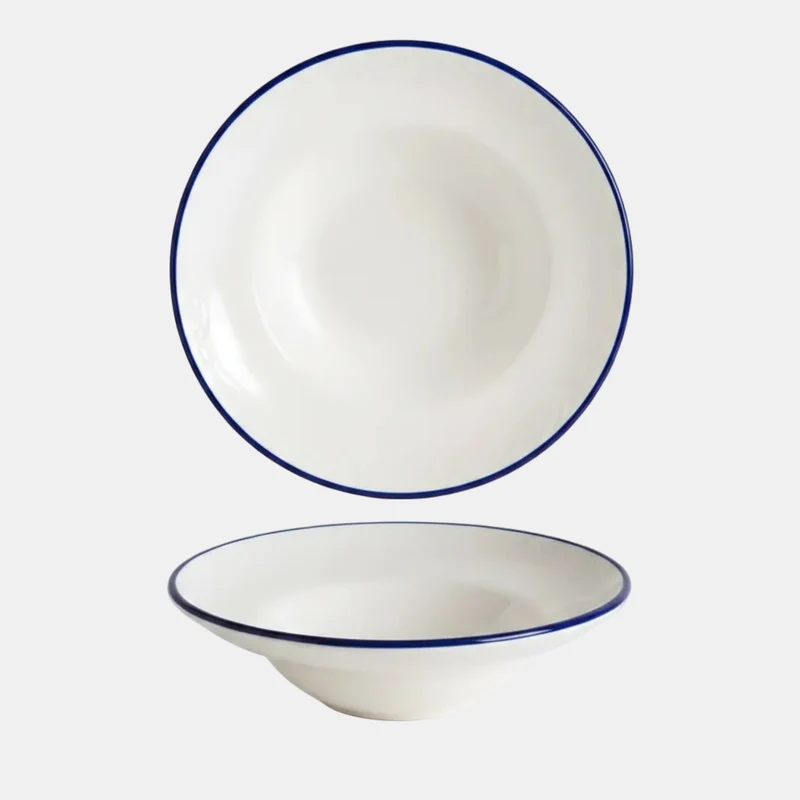 Plato pasta Gourmet Topacio. ø23 x 7.5 cm - 6 uds.