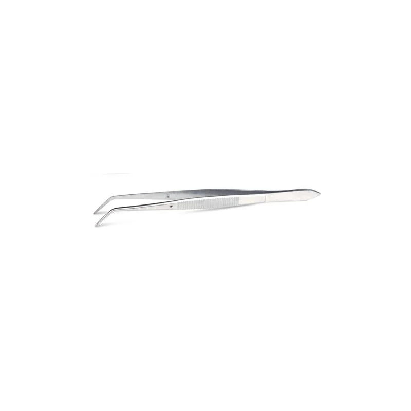 Pinza de precision curva
