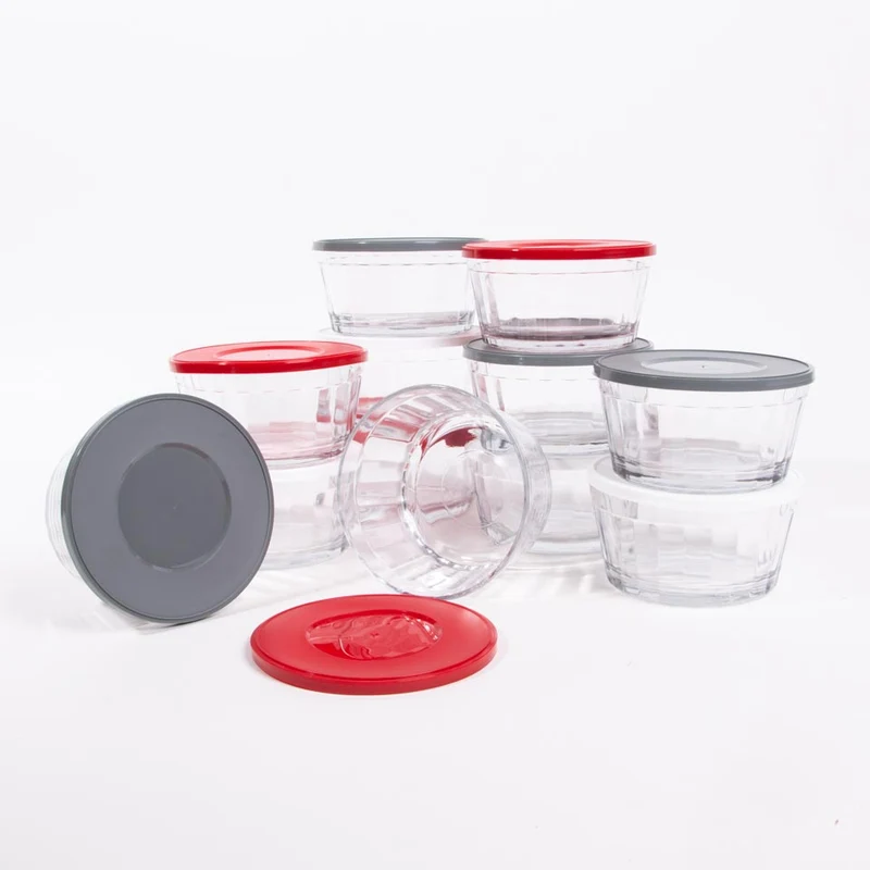 Conjunto de 12 Taças com Tampa BOWL 35cl