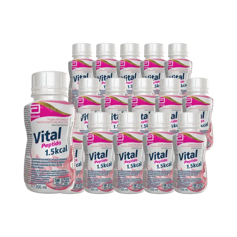 Vital Peptido 1.5 Frutas Del Bosque, 30 X 200 Ml