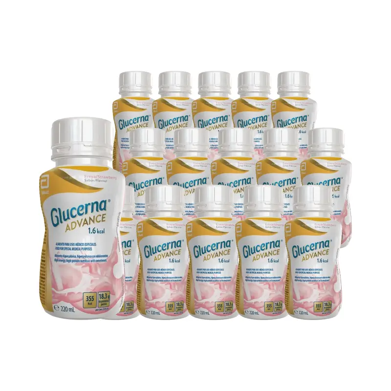 Glucerna Advance 1.6 Fresa, 30 X 220 Ml