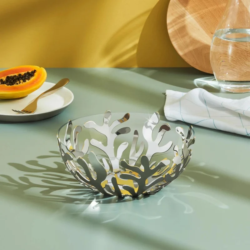 Ensaladera de acero y resina Mediterraneo Alessi