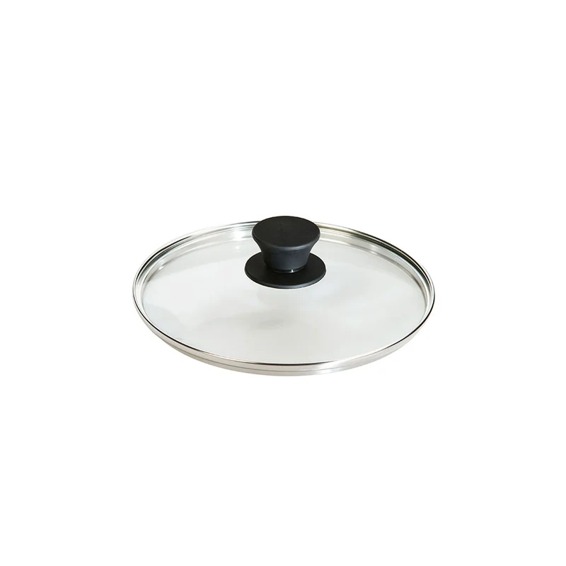 Tapa de vidrio con pomo de silicona Lodge
