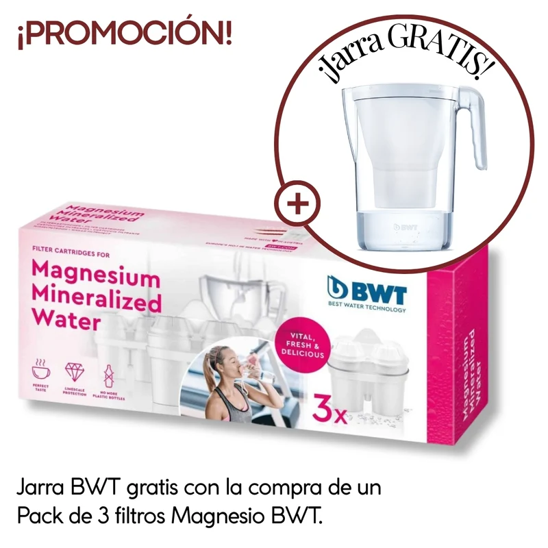 Filtros para jarras BWT