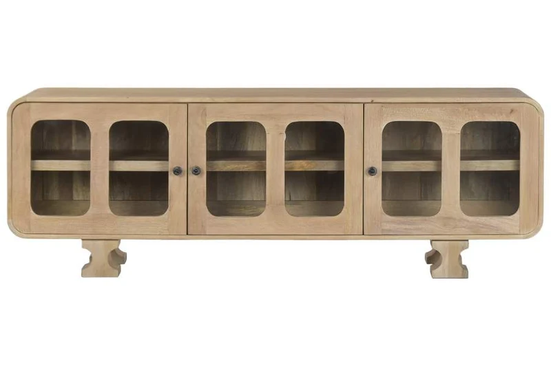 MUEBLE TV MANGO CRISTAL 175X40X60 NATURAL