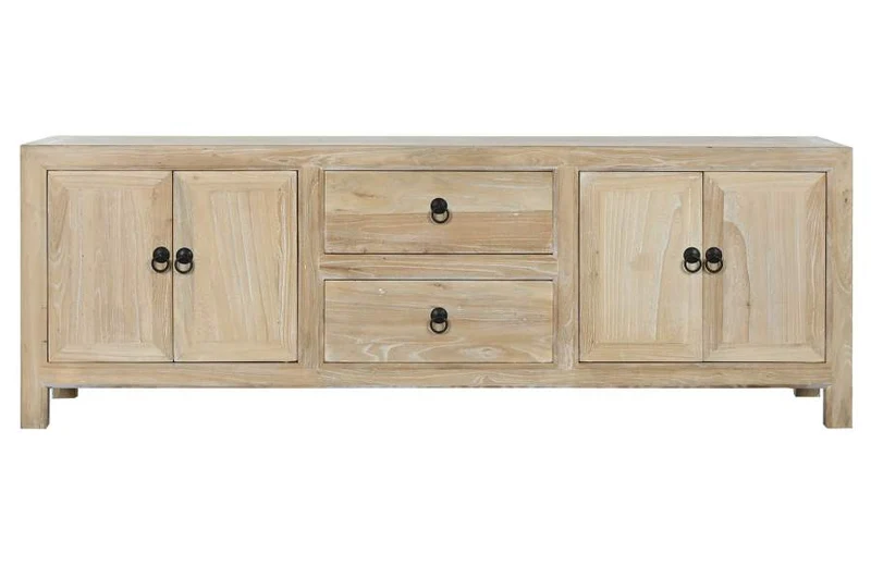 MUEBLE TV MADERA RECICLADA OLMO 160X40X55,5