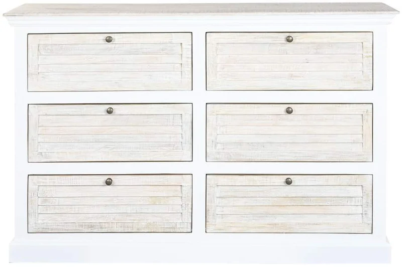 COMODA MANGO 150X40X100 BLANCO