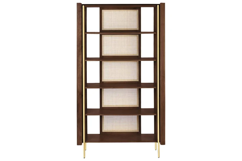 ESTANTERIA MANGO FIBRA 100X40X180 NATURAL