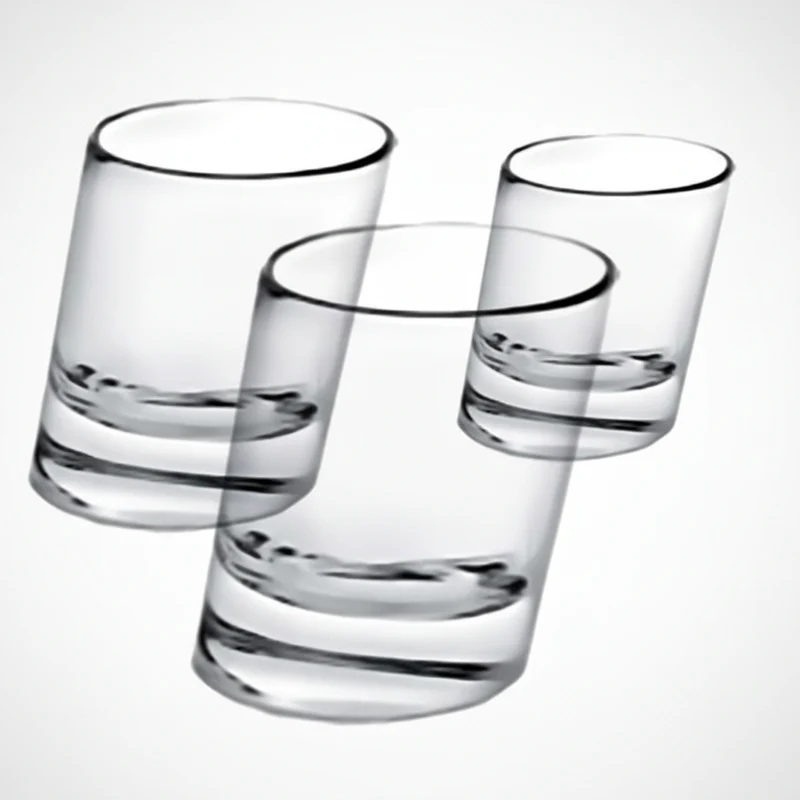 Vaso chupito Pisa. ø4,8 x 5,7 cm. 50 ml - 6 Uds.
