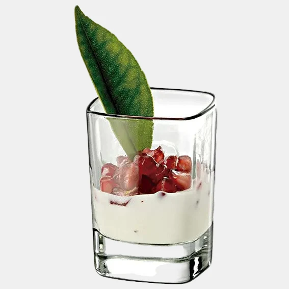 Vaso chupito cristal cubic. 4,5 x 6,2 cm. 60 ml - 6 Uds.