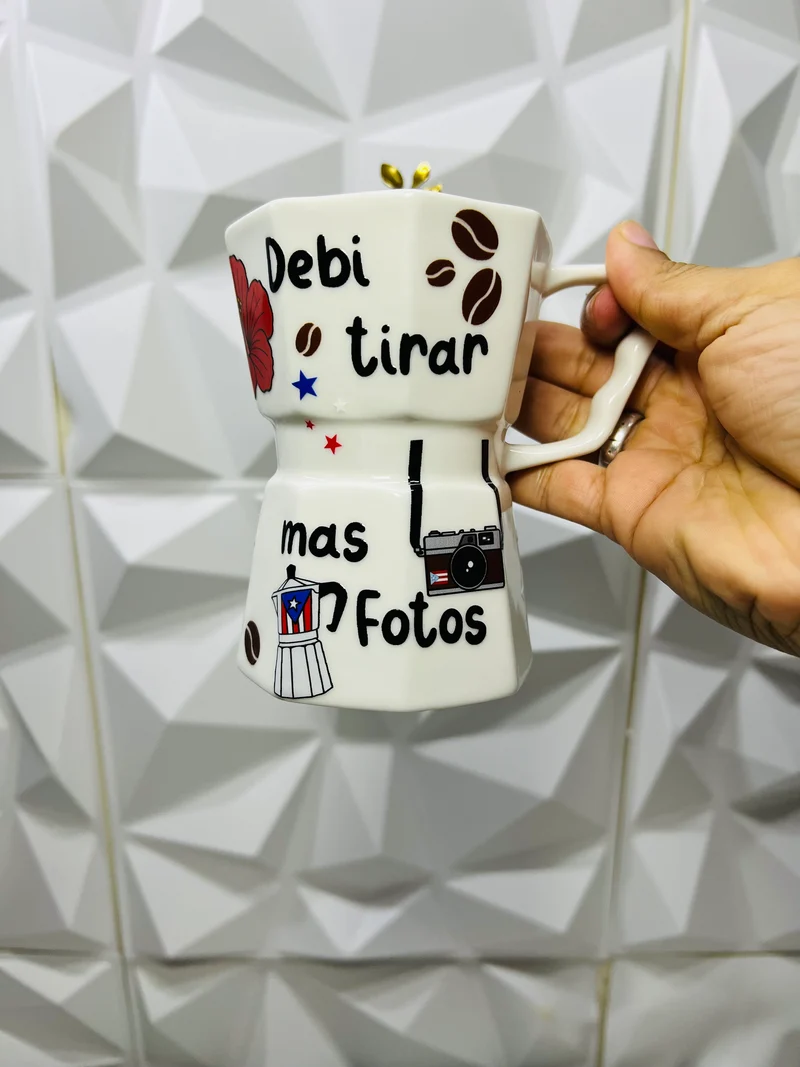 Puerto Rican coffee mug, debí tirar más fotos!