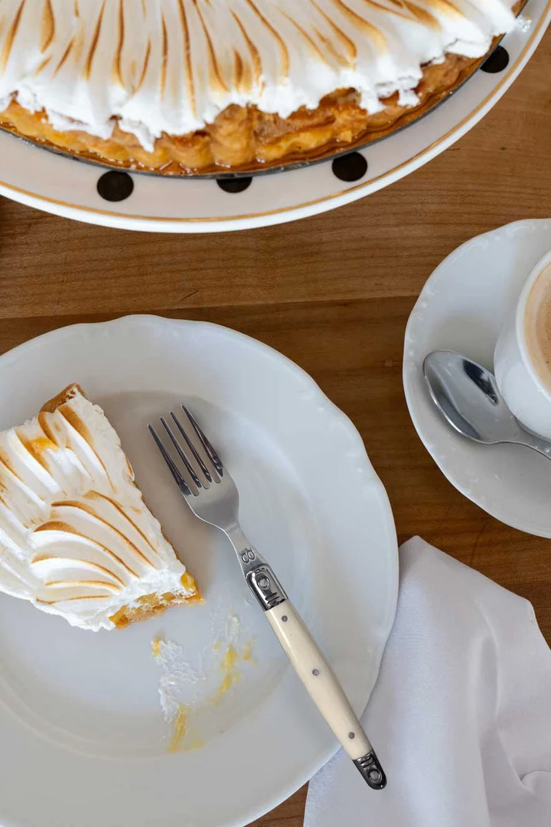 Tenedor De Postre Blanco Cristina Oria