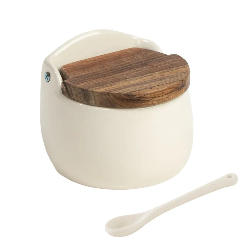 AZUCARERO CON CUCHARA TAPA ACACIA BOIS&TERRE