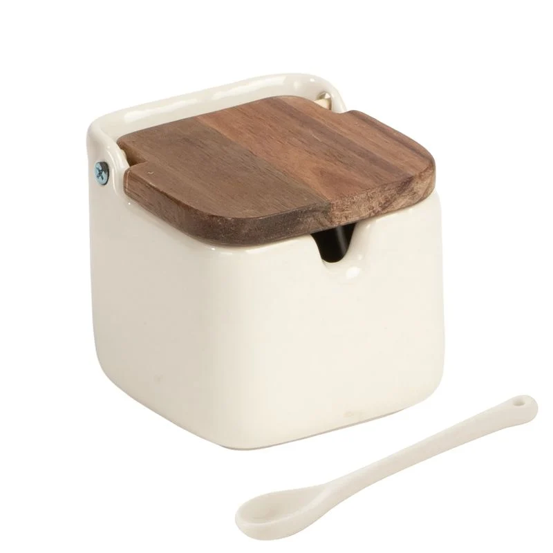 AZUCARERO CON CUCHARA TAPA ACACIA BOIS&TERRE