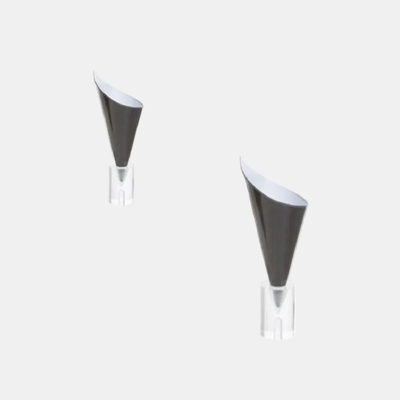 Mini conos de cartón negro ø4 x 9 cm XXS - 100 Uds.