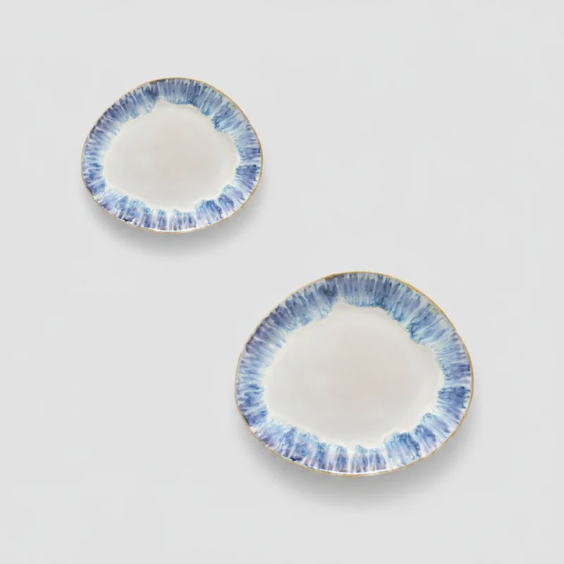 Plato Oval Brisa Ria Blue. Varias medidas - 6 uds.